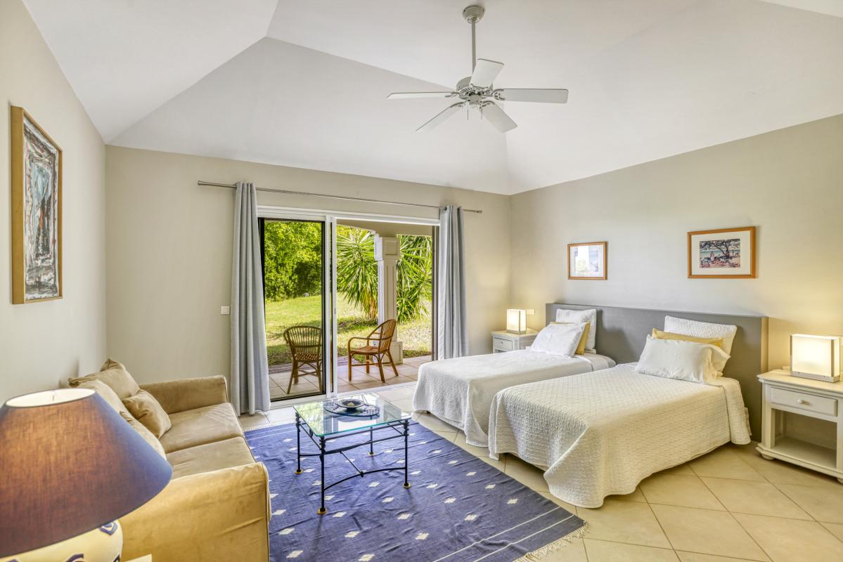 30.Location villa Oceane Terres Basses Saint Martin - Chambre